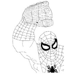 Coloring page: Spiderman (Superheroes) #78956 - Free Printable Coloring Pages