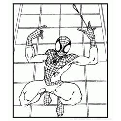 Coloring page: Spiderman (Superheroes) #78958 - Free Printable Coloring Pages