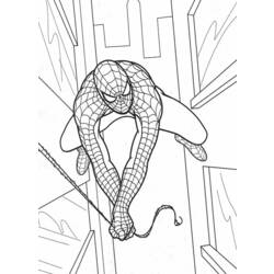 Coloring page: Spiderman (Superheroes) #78961 - Free Printable Coloring Pages
