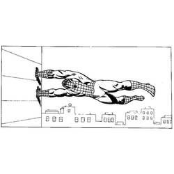 Coloring page: Spiderman (Superheroes) #78971 - Free Printable Coloring Pages