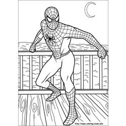 Coloring page: Spiderman (Superheroes) #78974 - Free Printable Coloring Pages