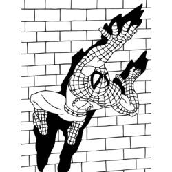 Coloring page: Spiderman (Superheroes) #78984 - Free Printable Coloring Pages