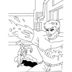 Coloring page: Spiderman (Superheroes) #78997 - Free Printable Coloring Pages