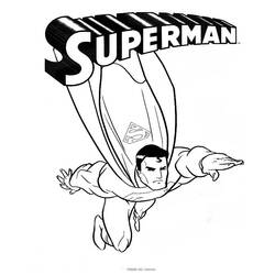 Coloring page: Superman (Superheroes) #83610 - Printable coloring pages