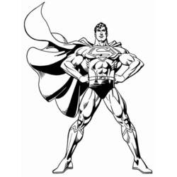Coloring page: Superman (Superheroes) #83613 - Printable coloring pages