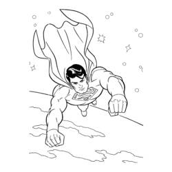 Coloring page: Superman (Superheroes) #83614 - Free Printable Coloring Pages