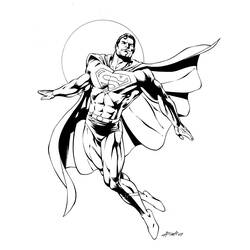 Coloring page: Superman (Superheroes) #83615 - Printable coloring pages