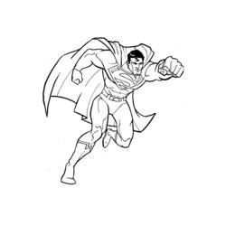 Coloring page: Superman (Superheroes) #83628 - Printable coloring pages