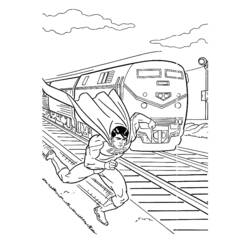 Coloring page: Superman (Superheroes) #83644 - Free Printable Coloring Pages