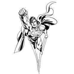 Coloring page: Superman (Superheroes) #83653 - Free Printable Coloring Pages