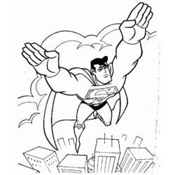 Coloring page: Superman (Superheroes) #83664 - Free Printable Coloring Pages