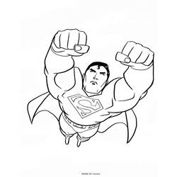 Coloring page: Superman (Superheroes) #83675 - Printable coloring pages
