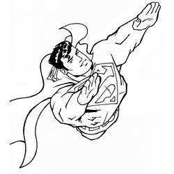 Coloring page: Superman (Superheroes) #83717 - Free Printable Coloring Pages