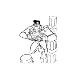 Coloring page: Superman (Superheroes) #83721 - Free Printable Coloring Pages