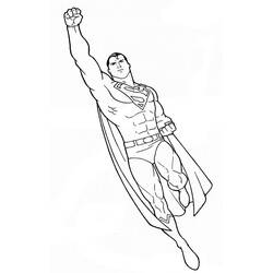 Coloring page: Superman (Superheroes) #83727 - Printable coloring pages