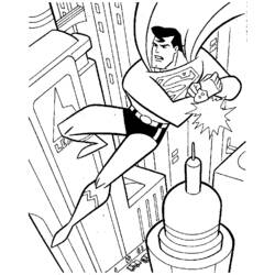 Coloring page: Superman (Superheroes) #83758 - Free Printable Coloring Pages