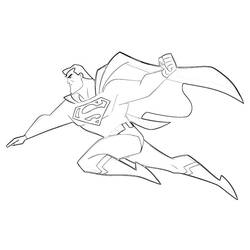Coloring page: Superman (Superheroes) #83780 - Printable coloring pages