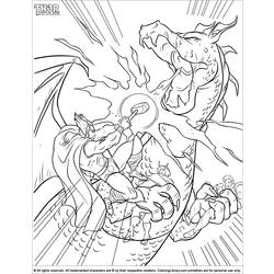 Coloring page: Thor (Superheroes) #75830 - Free Printable Coloring Pages