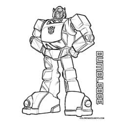 Coloring page: Transformers (Superheroes) #75085 - Printable coloring pages