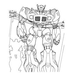 Coloring page: Transformers (Superheroes) #75088 - Free Printable Coloring Pages