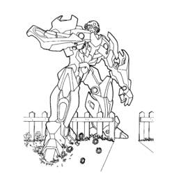 Coloring page: Transformers (Superheroes) #75090 - Free Printable Coloring Pages