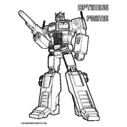 Coloring page: Transformers (Superheroes) #75098 - Printable coloring pages