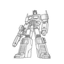 Coloring page: Transformers (Superheroes) #75109 - Free Printable Coloring Pages