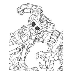Coloring page: Transformers (Superheroes) #75110 - Free Printable Coloring Pages