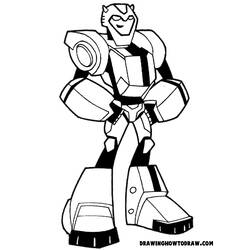 Coloring page: Transformers (Superheroes) #75116 - Printable coloring pages