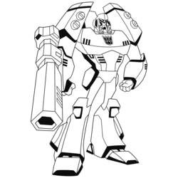Coloring page: Transformers (Superheroes) #75132 - Printable coloring pages