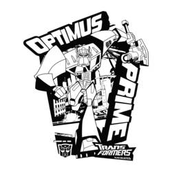 Coloring page: Transformers (Superheroes) #75146 - Free Printable Coloring Pages