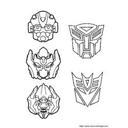 Coloring page: Transformers (Superheroes) #75149 - Free Printable Coloring Pages