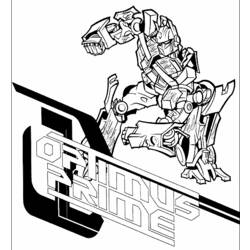 Coloring page: Transformers (Superheroes) #75150 - Free Printable Coloring Pages