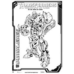 Coloring page: Transformers (Superheroes) #75154 - Free Printable Coloring Pages