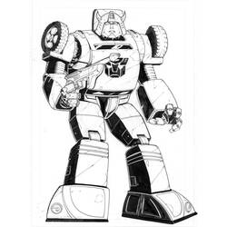 Coloring page: Transformers (Superheroes) #75155 - Free Printable Coloring Pages