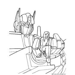 Coloring page: Transformers (Superheroes) #75163 - Free Printable Coloring Pages