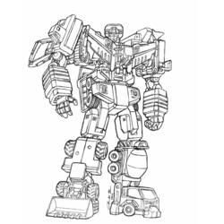 Coloring page: Transformers (Superheroes) #75167 - Printable coloring pages