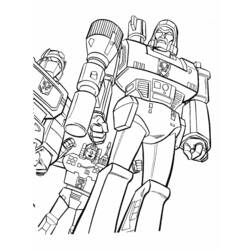 Coloring page: Transformers (Superheroes) #75173 - Free Printable Coloring Pages