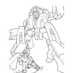 Coloring page: Transformers (Superheroes) #75174 - Free Printable Coloring Pages