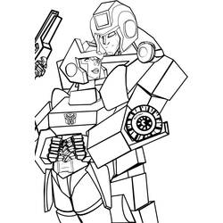 Coloring page: Transformers (Superheroes) #75186 - Free Printable Coloring Pages