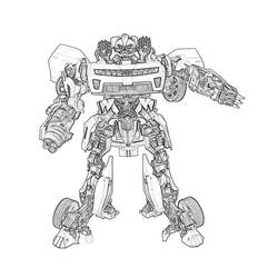 Coloring page: Transformers (Superheroes) #75203 - Printable coloring pages