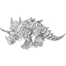 Coloring page: Transformers (Superheroes) #75209 - Printable coloring pages
