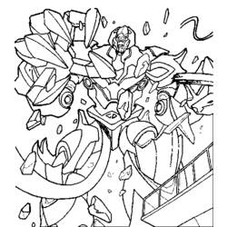 Coloring page: Transformers (Superheroes) #75223 - Free Printable Coloring Pages