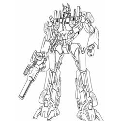 Coloring page: Transformers (Superheroes) #75231 - Free Printable Coloring Pages
