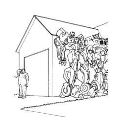 Coloring page: Transformers (Superheroes) #75248 - Free Printable Coloring Pages