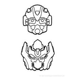 Coloring page: Transformers (Superheroes) #75257 - Free Printable Coloring Pages