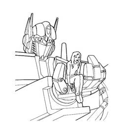 Coloring page: Transformers (Superheroes) #75274 - Free Printable Coloring Pages