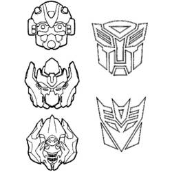 Coloring page: Transformers (Superheroes) #75301 - Free Printable Coloring Pages