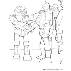 Coloring page: Transformers (Superheroes) #75302 - Free Printable Coloring Pages