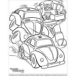 Coloring page: Transformers (Superheroes) #75312 - Free Printable Coloring Pages